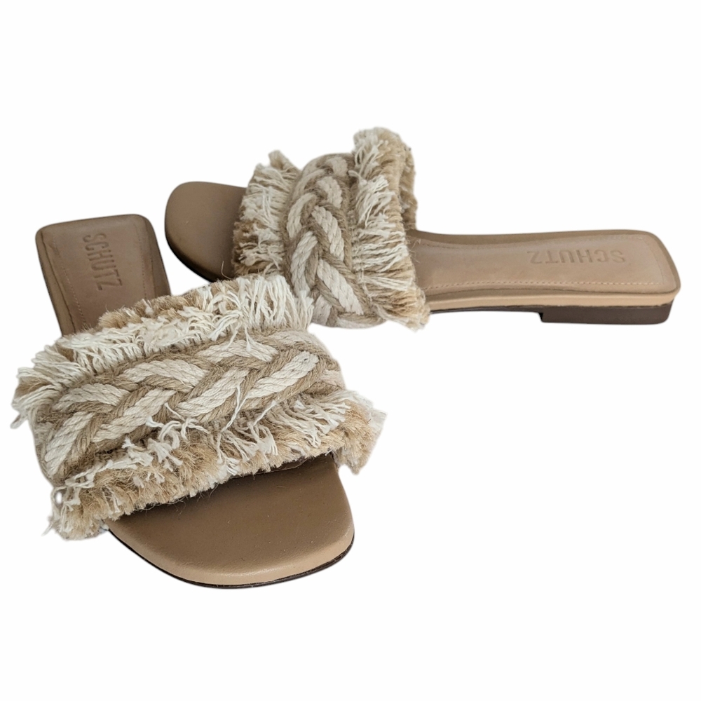 Schutz Adelia Slide Flats Size 5.5